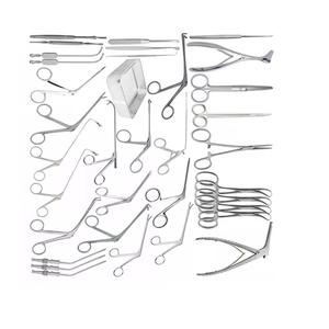 Ensemble d'instruments de chirurgie des sinus, chirurgie FESS, acier inoxydable, manuel - Product Image 4