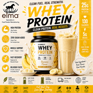 Proteína de Suero de Leche Aislada EVERFIT WPI en Polvo, Sabor Pistacho, 2 kg, 25 g de Proteína, Sin Azúcar Añadido, Halal, OEM, Marca Privada, Crecimiento Muscular - Product Image 1