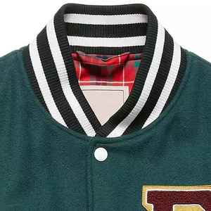Personalized Custom Varsity Jackets Made from Wool or Polyester Materials in Small Medium and <b>Large</b> Sizes - Product Image 3