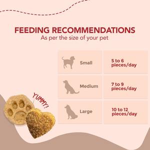 Hot Selling Balanced Vegan Dog <b>Treats</b> Peanut Butter & Banana Bites Natural Plant Based Snack Grain Free High Protein & Fiber - Product Image 4