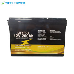 Elektrik 200AH 2636Wh 12.8V Lifepo4 pil paketi güç kaynakları elektrikli forklift tekerlekli sandalyeler subsubgüneş UPS piller - Product Image 2