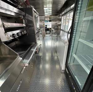 รถเทรลเลอร์อาหาร16ฟุตพร้อมการรับประกันการค้าสำหรับสุนัขขายร้อนสหรัฐอเมริกามาตรฐาน - Product Image 4