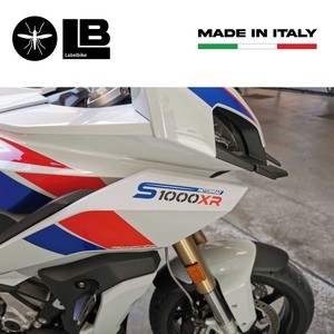 Adesivi Pre-Applicati Impermeabili con Logo e Scritte per Moto BMW S1000XR SPORT, Misura Personalizzata 18x4 cm - Product Image 2