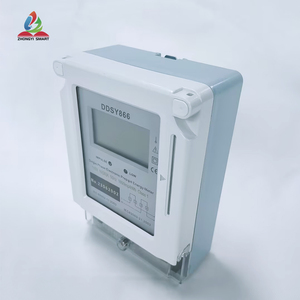 Tính năng thanh toán thông minh truyền dữ liệu an toàn để quản lý điện năng thông minh trả trước năng lượng mét thẻ IC bảo vệ quá tải - Product Image 6