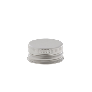 Tappi a vite in alluminio 28 mm argento - Product Image 1