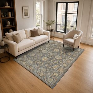 RUGS DEPOT LXDP-0182 Wholesale Terracotta Gold Contemporary Geometric Digital Printed Machine Washable Chenille Rug Non <b>Slip</b> - Product Image 2