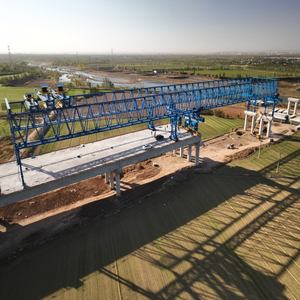 Pont roulant auto-équilibré à commande PLC, robuste, résistant aux intempéries, avec revêtement de protection contre la corrosion amélioré, 6 m - Product Image 3