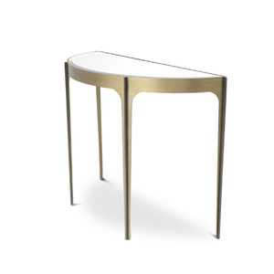 โต๊ะคอนโซลอลูมิเนียมสุดหรูโต๊ะข้างตั้งที่ทันสมัยสำหรับโรงแรมร้านอาหารและพื้นที่อยู่อาศัย - Product Image 1