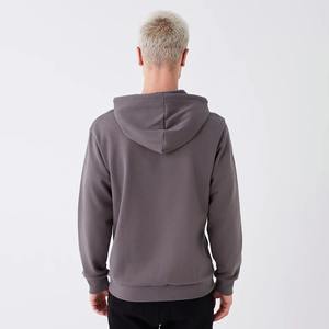 Sudadera con capucha de algodón de 450gsm para hombre, sudadera clásica con logotipo serigrafiado para entrenamiento informal, estilo urbano diario en invierno - Product Image 5