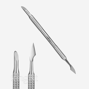 Prezzo di fabbrica doppio lato in acciaio inox strumenti <span class=keywords><strong>Manicure</strong></span> Premium cuticola <span class=keywords><strong>Pusher</strong></span> per la cura della cuticola - Product Image 1