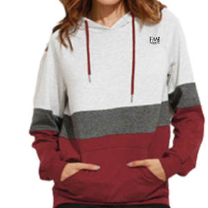 Sweats à capuche unis de bonne qualité à haute fabrication pour les sweats à capuche pour femmes de style à motif personnalisé dans votre propre conception - Product Image 1