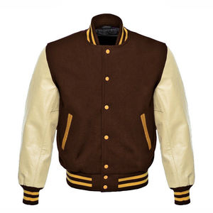 Nuevo diseño hecho a medida OEM chaquetas universitarias para hombres chaqueta universitaria de manga larga en calidad superior con colores y logotipo personalizados - Product Image 3