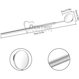 ชุดเครื่องมือผ่าตัดกระจกส่องฟันทำจากสแตนเลสพร้อมที่จับแหล่งจ่ายไฟแบบใช้ซ้ำได้ - Product Image 4