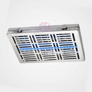 Bandeja Quirúrgica Reutilizable de Acero Inoxidable para Instrumentos Dentales, Soporte para Casete de Esterilización Manual, Certificación CE para Hospitales - Product Image 5