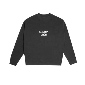 OEM sudaderas de gran tamaño para hombre personalizado OEM/ODM al por mayor Drop Shoulder Streetwear sudaderas - Product Image 4