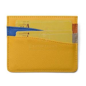 ที่ใส่บัตรหนังดีไซน์ทันสมัย คุณภาพพรีเมียม สไตล์ลำลองสำหรับธุรกิจ น้ำหนักเบา ปรับแต่งได้ รับผลิตแบบ OEM/ODM มีจำหน่ายราคาส่ง - Product Image 6