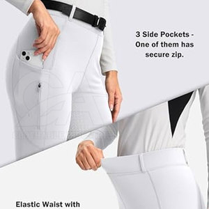 2026 Jodhpur & Breeches Customized Equestrian Pants <b>Ladies</b> Riding Pant Flexible Compression Equestrian Sportswear In Adult Size - Product Image 4
