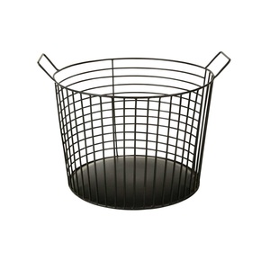 Cesta de fruta redonda de metal para cocina y mesa a precio razonable Cesta de almacenamiento de metal de buena calidad para frutas y verduras - Product Image 1