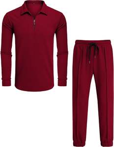 ชุดวอร์มผ้าเทอร์รี่หนา 420GSM แบบกำหนดเอง เสื้อฮู้ดดี้ผู้ชาย กางเกงจ็อกเกอร์ ปักโลโก้ สีเขียวกากี ชุดกีฬาฤดูหนาวแบบสองชิ้น - Product Image 4