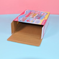 Soja Tinte individuell bedruckte Briefpapier Geschenk box Baby Spielzeug Kraft Verpackungs papier Geschenk box mit Griff