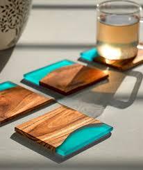 Posavasos de resina hecho a mano de calidad superior para el hogar, mesa de comedor, mesa de centro y accesorios de Bar a precio al por mayor - Product Image 5