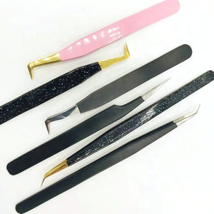 Pince à épiler professionnelle Kaamir Instruments en acier inoxydable durable, anti-magnétique, avec poignée confortable et pointe lisse de 10 mm - Product Image 4