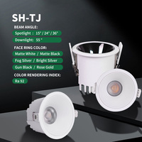 Projecteurs étanches IP65 à angle de faisceau personnalisé, adaptés à divers scénarios de luminaires LED encastrés