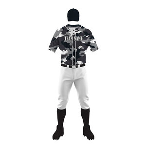 Uniforme de béisbol liso con logotipo personalizado de último diseño para hombre, ropa de entrenamiento, uniformes de béisbol de tamaño personalizado de alta calidad para hombre - Product Image 2