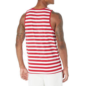 Camiseta sin mangas de color personalizada para hombre, ropa deportiva de punto, chaleco de gimnasio informal, estilo transpirable e informal, precio al por mayor - Product Image 2