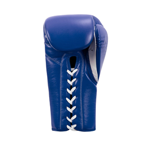 Guantes de boxeo para hombre Guantes de boxeo profesionales de cuero de vaca con cordones Guantes de boxeo multicolores - Product Image 2