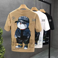 Atmungsaktive Mikrofaser Herren T-Shirts Freizeitkleidung Bequeme Passform Stilvolles Design Schnelltrocknend Skyfa Sport Kurzarm Muster