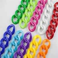 โซ่เชื่อมต่ออะคริลิกเรซิ่นทำมือเพ้นท์ลายหรูหราสำหรับตกแต่งภายใน - Product Image 6