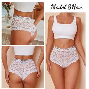 Culotte en coton imprimé respirant à séchage rapide pour femmes en gros de haute qualité élégant 100% Design tricoté - Product Image 3