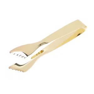 Stainless Steel Clip Mini Food Salad Serving Multi-function <b>Dishwasher</b> Safe Ice Cube Tongs for Coffee Kitchen Bar - Product Image 4