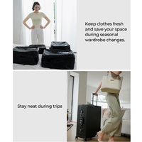 Sac de compression hermétique grand format OEM pour voyage, valise, sac à dos, durable, réutilisable, en nylon avec revêtement TPU