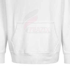 Custom Logo <b>Men's</b> <b>Half</b> <b>Zip</b> Hoodies 100% Cotton Solid Winter Breathable Waterproof Oversized Color Contrast - Product Image 2
