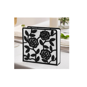 Metal Napkin Holder <b>Tissue</b> Holder for Bathroom <b>Wedding</b> Holiday Decoration Metal Napkin Holder - Product Image 1