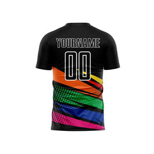 Productos Más Vendidos Ropa Deportiva Camiseta de Fútbol para Hombre al por Mayor 100% Poliéster Camiseta de Fútbol Sublimada - Product Image 3
