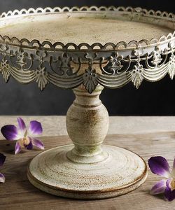 Handcrafted Rustic Style Wooden Cake Stand Farmhouse Design for Birthday Parties and Weddings <b>resin</b> <b>epoxy</b> mold - Product Image 4