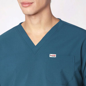 Tenues Médicales Unisexe en Spandex de Qualité Supérieure, Meilleures Ventes, Impression de Logo Personnalisée, Usage Hospitalier, Thermocollage Sans Couture, Service OEM, Uniformes - Product Image 2