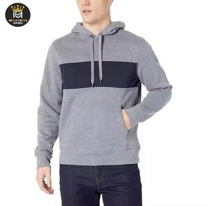 เสื้อฮู้ดผ้าคอตตอน100% สำหรับผู้ชายเสื้อมีฮู้ดผ้าหนาไม่มี300gsm โอเวอร์ไซส์ออกแบบได้ตามต้องการ - Product Image 4