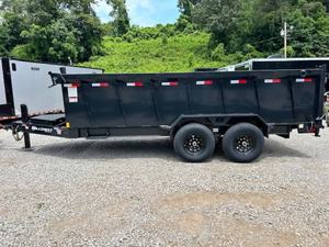 Hot Selling Customized Utility Dump <b>Trailer</b> 7x16 14k Farm <b>Trailer</b> for Material Transport Max Payload >3001 kg Size - Product Image 4