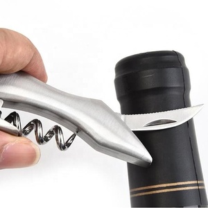 Thép không gỉ rượu vang corkscrew bia mở chai với dao Trọng lượng nhẹ thuận tiện đa chức năng mở rượu vang - Product Image 6