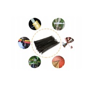 Attaches de câble en nylon de haute qualité noir Offre Spéciale Zip 4mm attaches de câble en plastique multifonctionnelles autobloquantes 300mm de longueur sans halogène