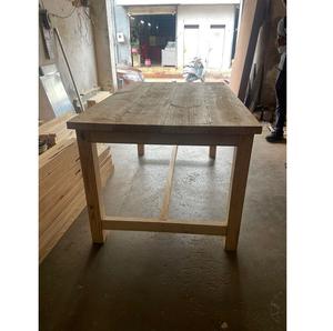 Banco de trabajo industrial de madera resistente, marco resistente, superficie de trabajo espaciosa, muebles de laboratorio modernos para taller profesional - Product Image 5