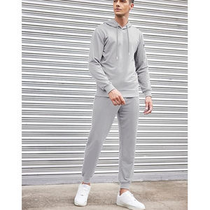 Ensemble de survêtement décontracté pour homme, imprimé, uni, avec sweat à capuche et pantalon, idéal pour l'hiver et la maternité - Product Image 3