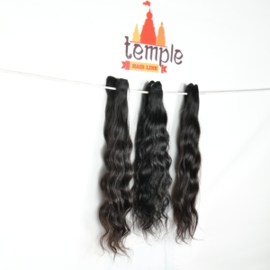 100% Raw Indian Temple Unprocessed Human <b>Hair</b> Extensions Remy <b>Hair</b> <b>in</b> Straight Body Wave Styles None Chemically Processed <b>Braids</b> - Product Image 2