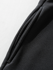 กางเกงสเวตเตอร์ชายพิมพ์ลายสไตล์สตรีทเอวสูงแบบมีเชือกผูกเอวกลาง - Product Image 4