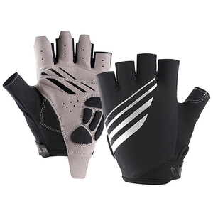 Gants de cyclisme G-force personnalisés avec logo, en cuir synthétique, nouvelle mode, sport, extérieur, demi-doigts, respirants, imperméables - Product Image 1