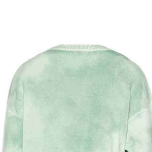 Sudadera con Capucha Tie Dye Arcoíris de Moda Personalizada al por Mayor, Sudadera de Algodón de Invierno, Sudadera de Lana de Cordero de Alta Calidad para Mujer - Product Image 3